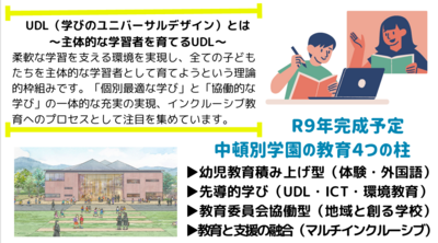 中頓別学園の教育　４つの柱