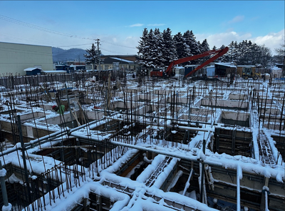 地足場　解体完了