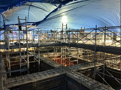 採暖　内部状況