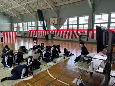 中学生の学校づくり授業